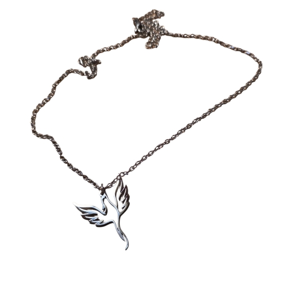 New Stainless Steel Phoenix Pendant - Picture 2 of 4